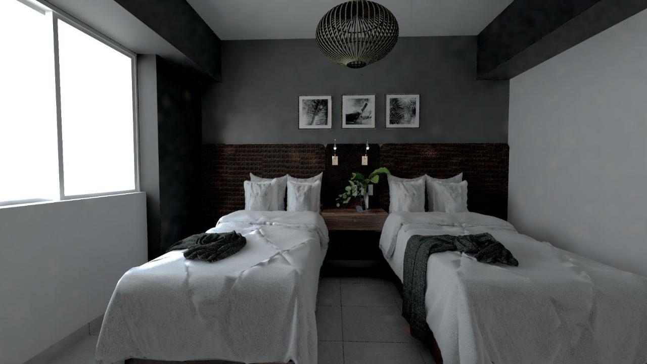 Hs Hotsson Hotel Acapulco Exterior photo 3D rendering of a bedroom